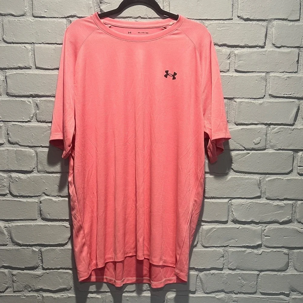 NWOT Under Armour Coral Performance Tee size 2XL